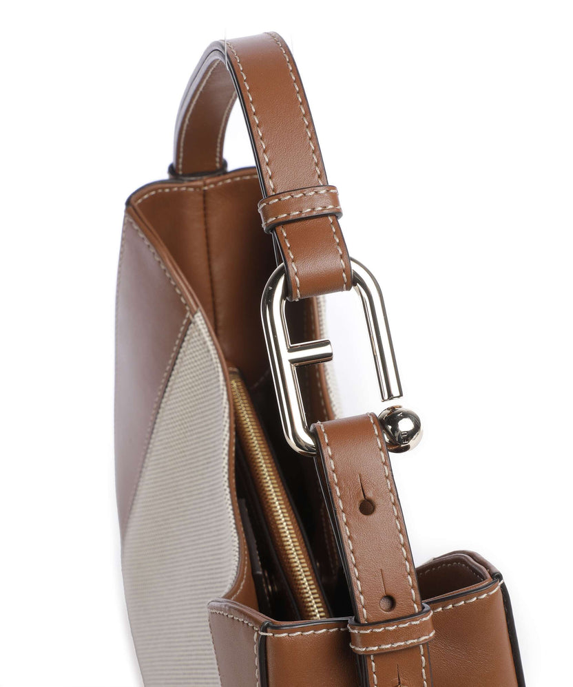 Furla Nuvola L Hobo bag toni cognac