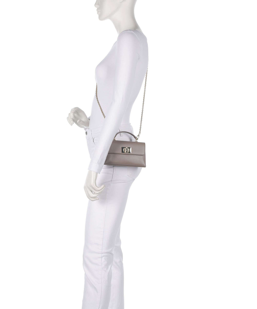 Furla 1927 Mini Crossbody bag stucco gray