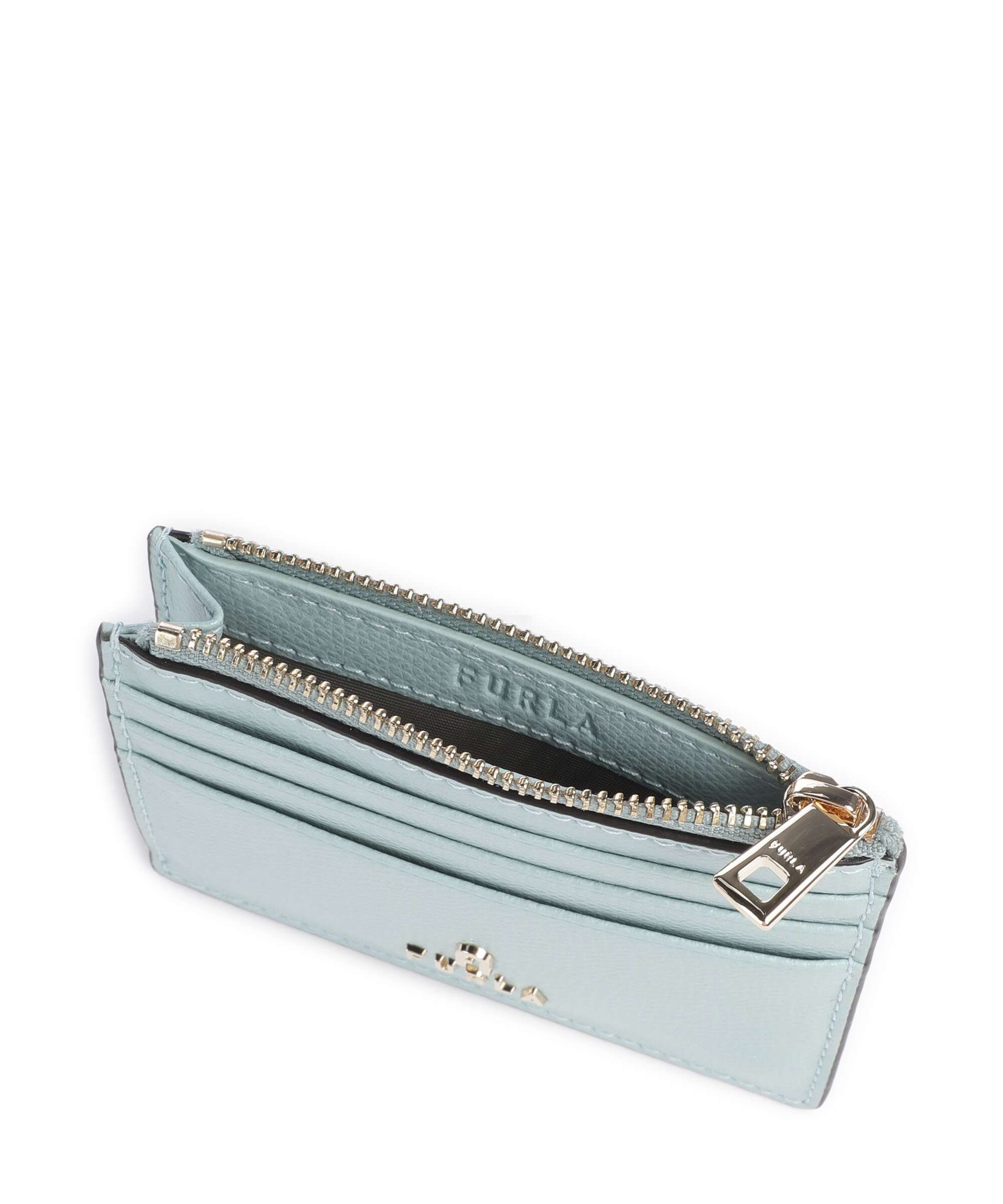 Furla Camelia S Credit card holder acquamarina