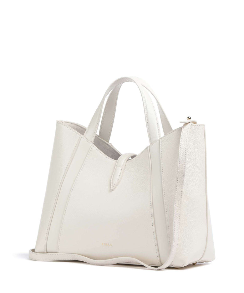 Furla Goccia S Handbag panna