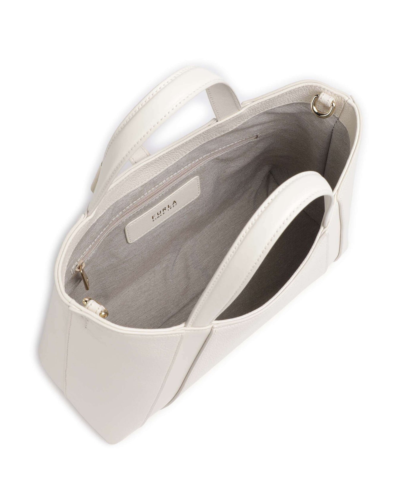 Furla Goccia S Handbag panna