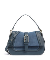 Furla Flow M Borsa a mano toni grigio blu