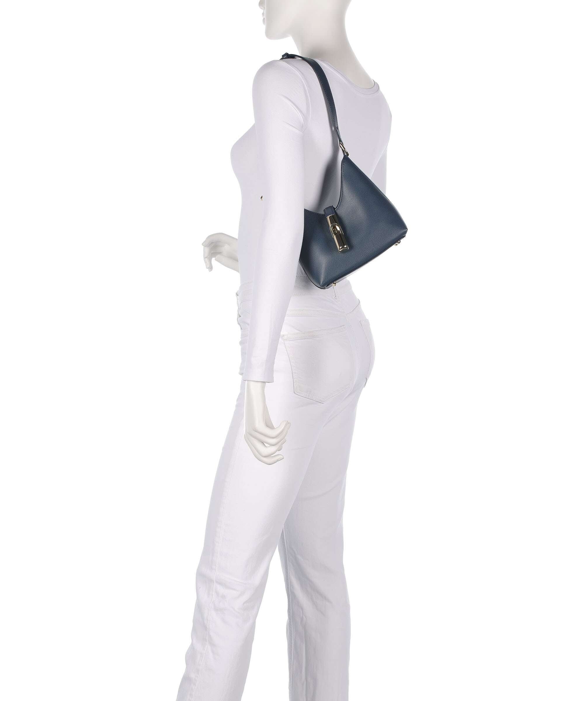 Furla Iride Mini Shoulder bag grigio blu