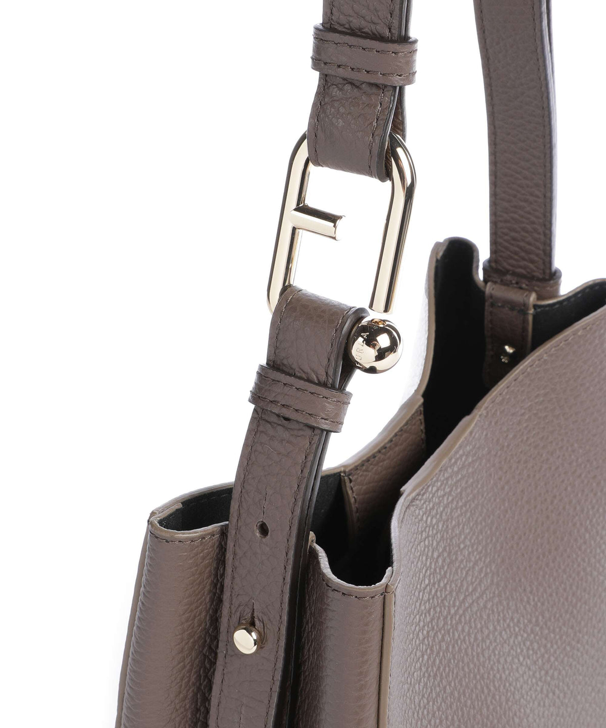 Furla Nuvola Mini Hobo bag mogano