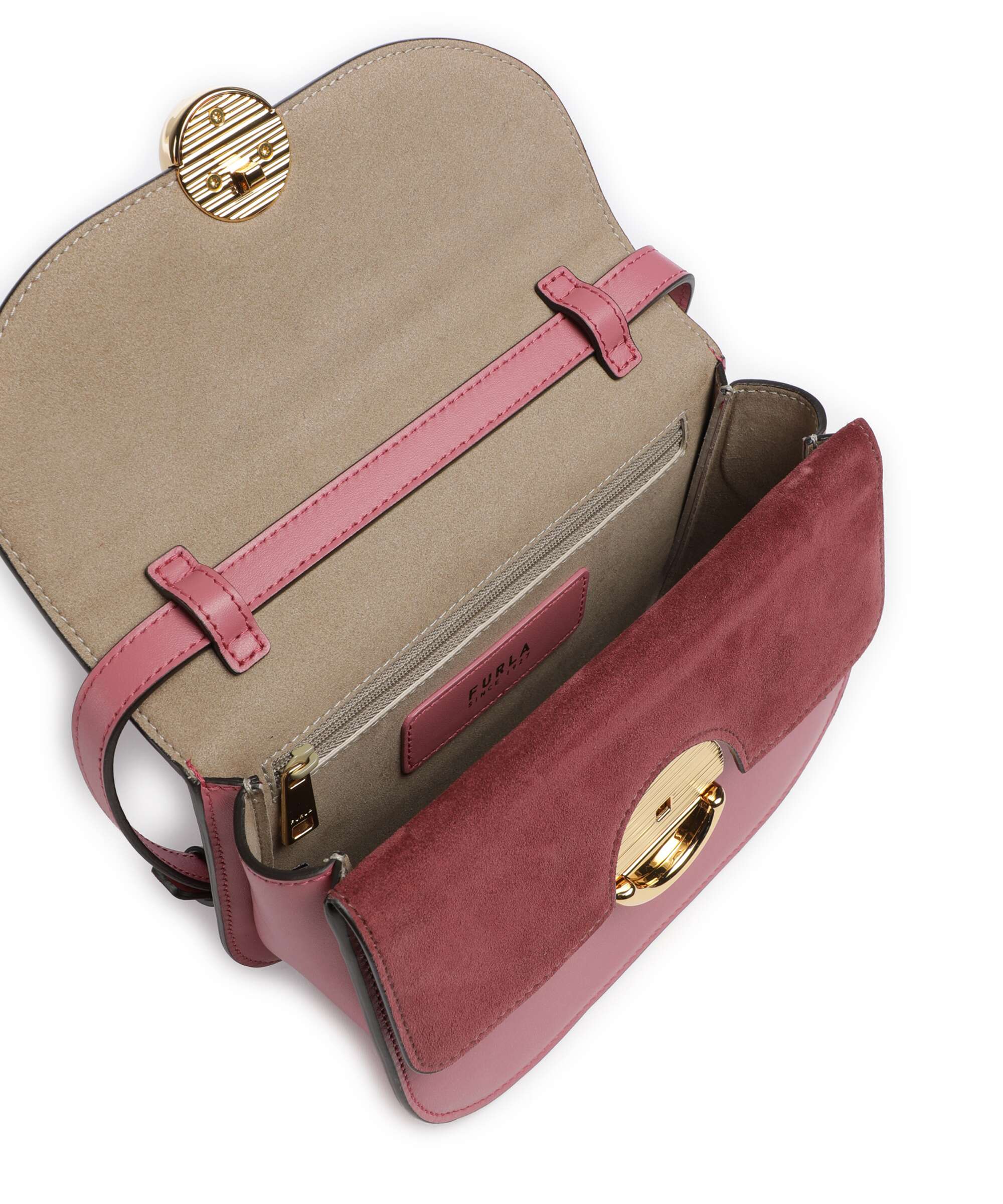 Furla Sfera Mini Crossbody bag blush pink