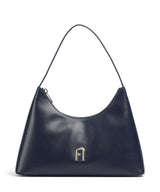 Furla Diamante S Borsa a spalla blu reale