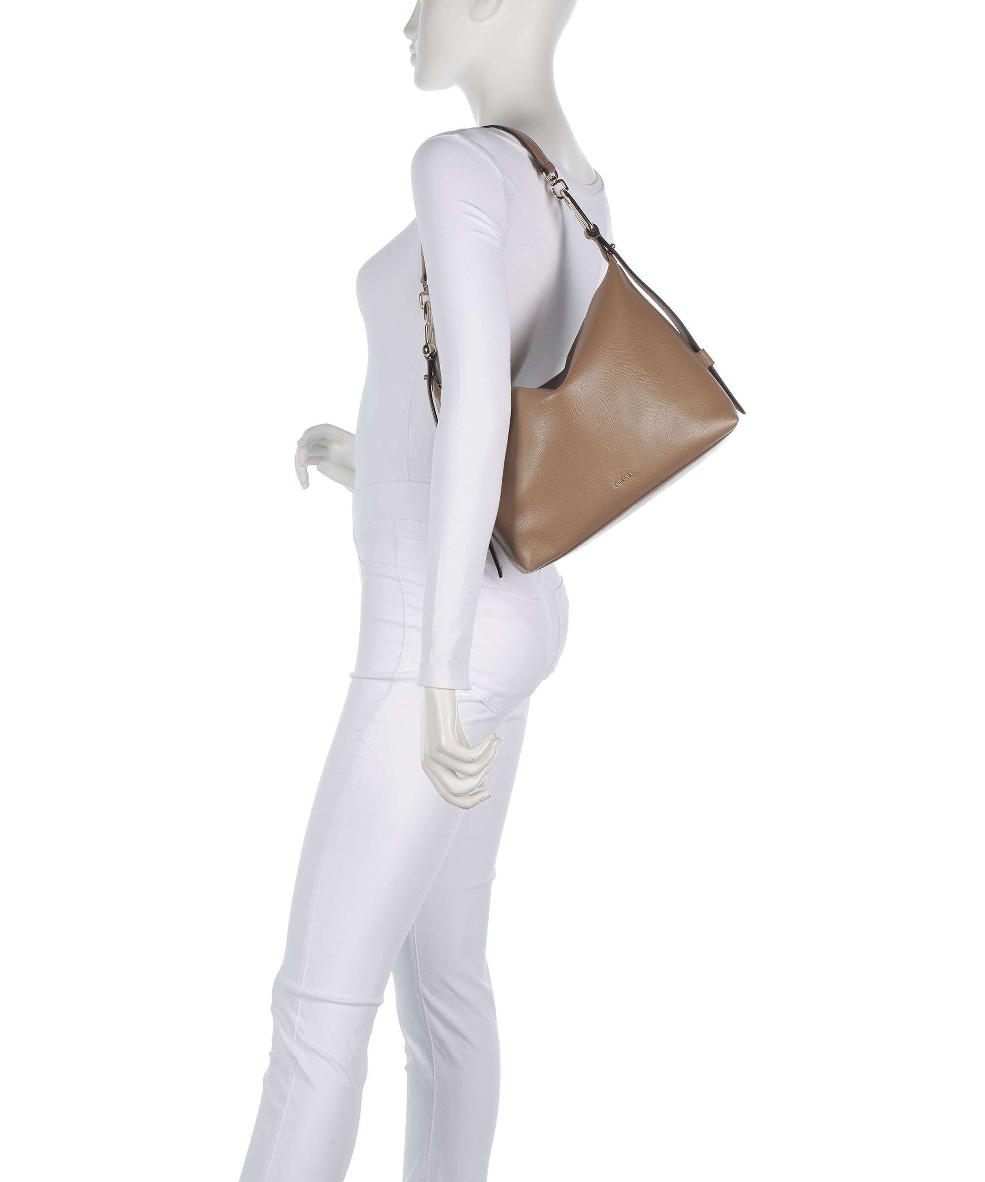 Furla Tonie M Hobo bag toffee