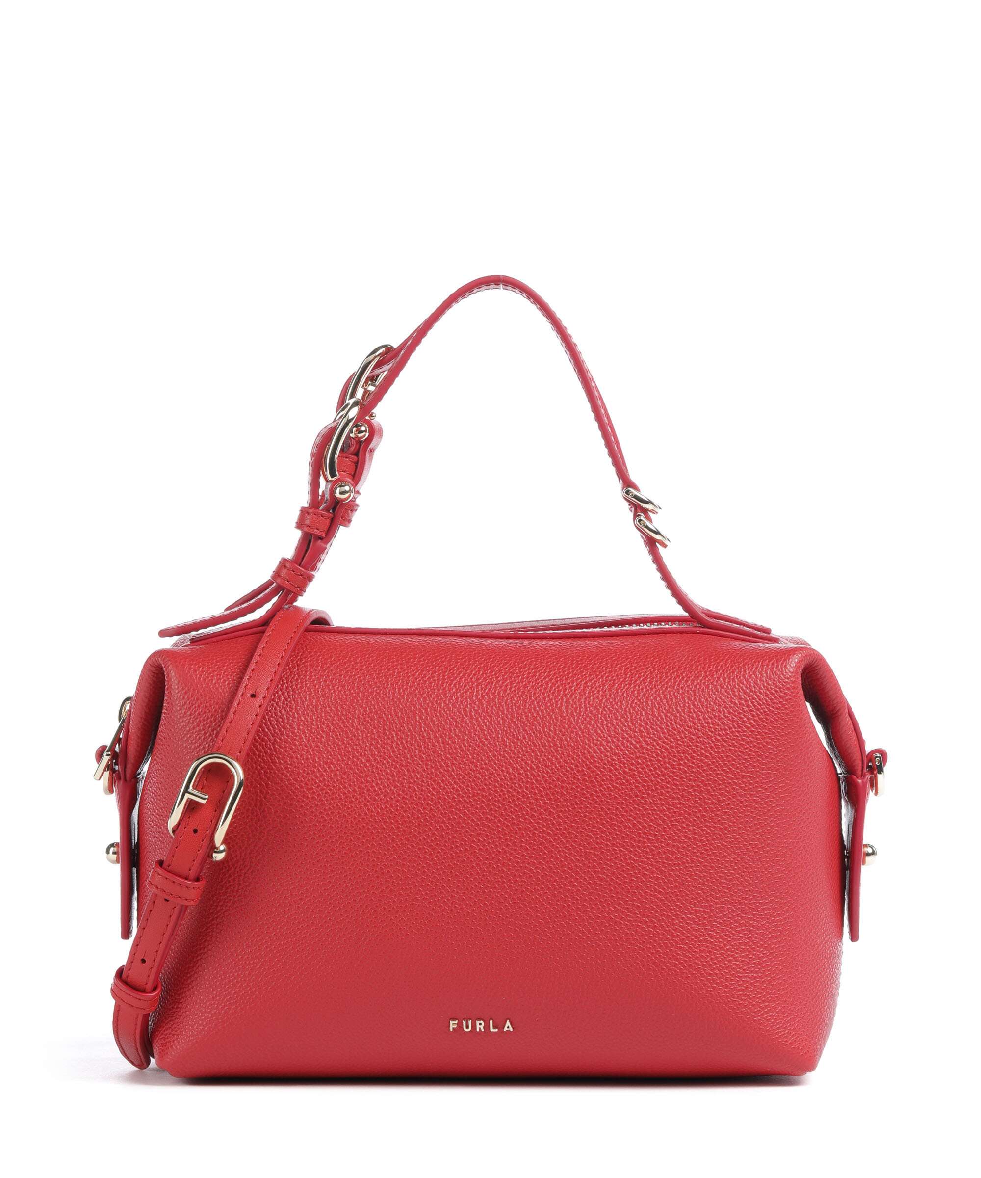 Furla Double Mini Handbag red