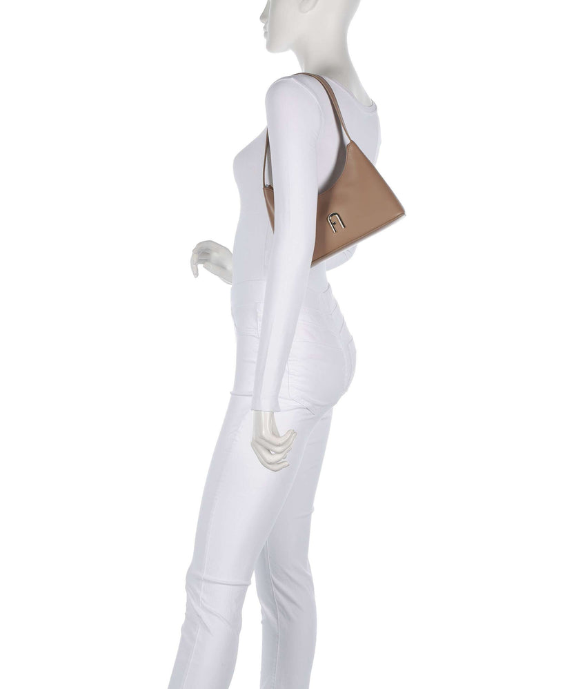 Furla Diamante Mini Shoulder bag toffee