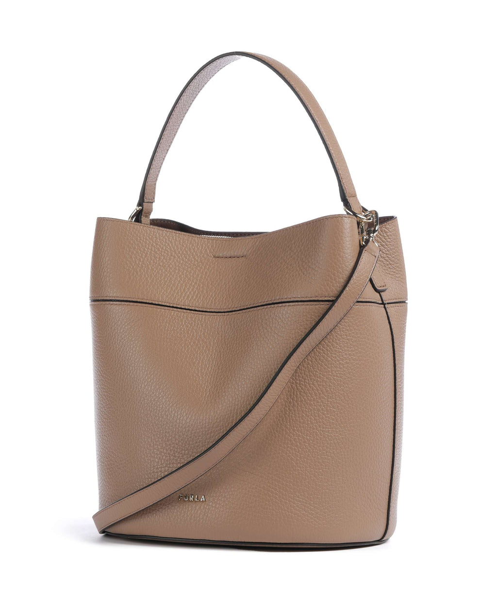 Furla Amelia M Bucket bag toffee