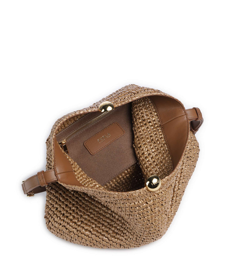 Furla Sfera Soft L Hobo bag linen