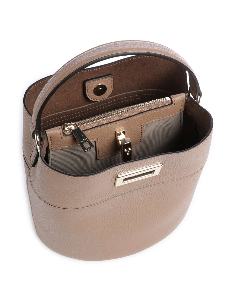 Furla Amelia Mini Bucket bag toffee