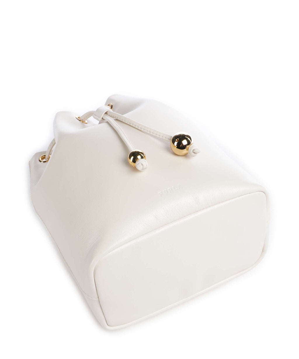 Furla Sfera Soft Mini Bucket bag panna
