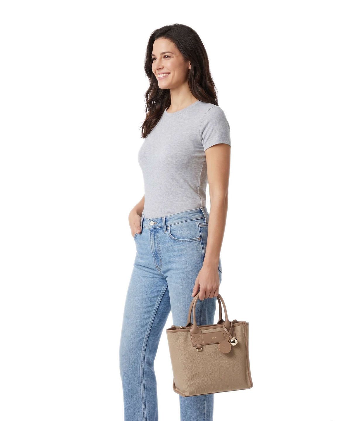 Furla Divide It S Handbag naturale/toffee