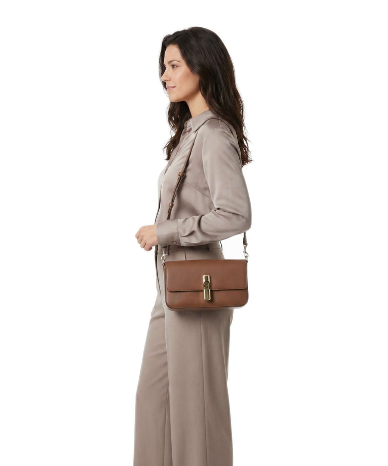 Furla Iride S Crossbody bag cognac