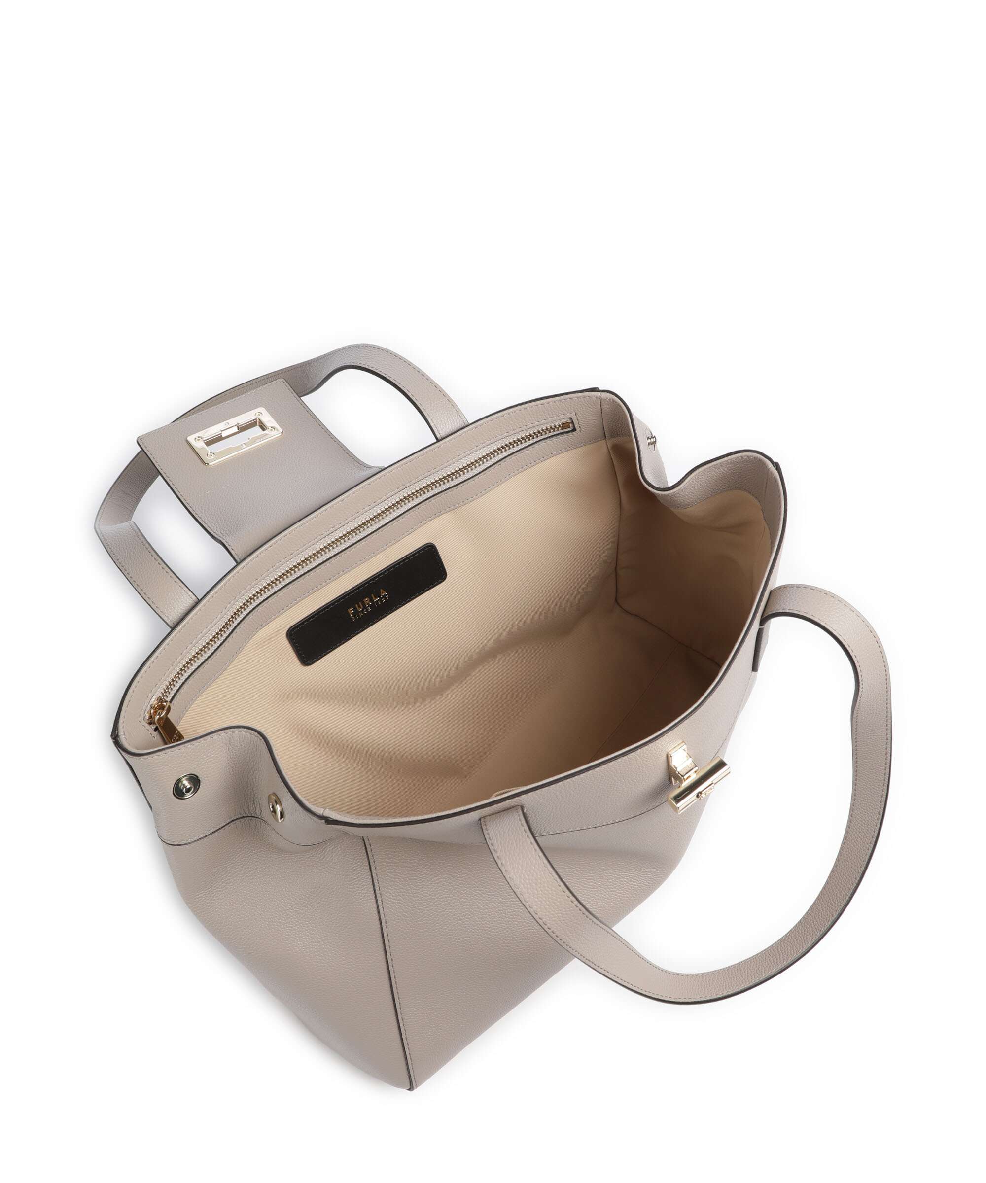 Furla Amelia L Tote bag cachemire gray