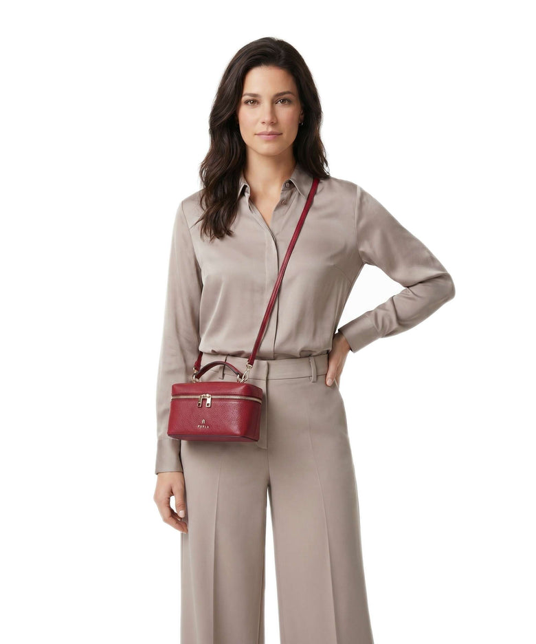 Furla Camelia Micro Crossbody bag ciliegia
