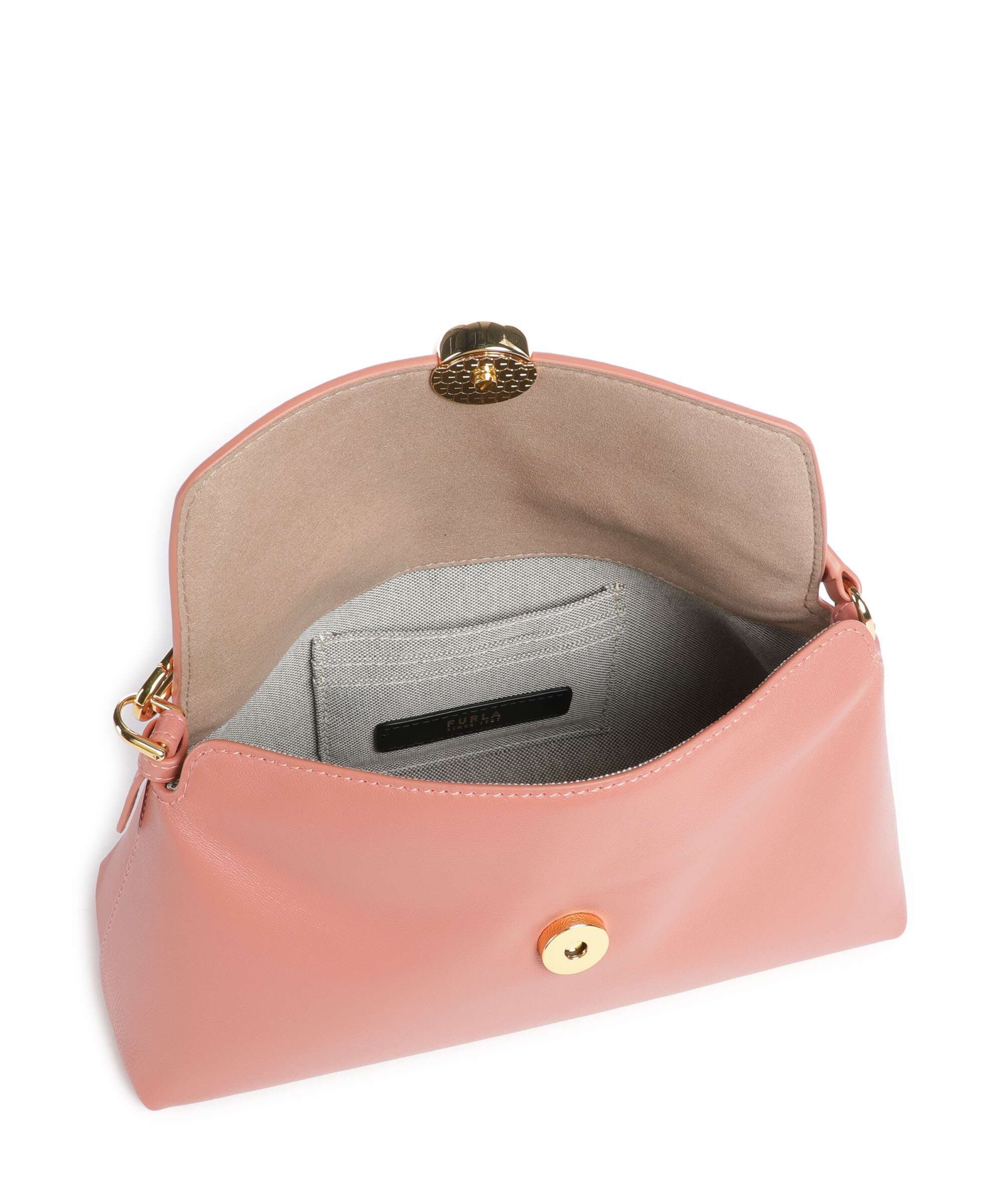 Furla Sfera Soft Mini Crossbody bag rosewood