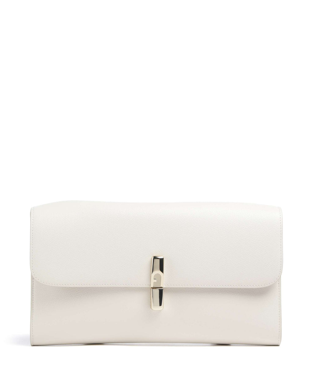 Furla Iride Clutch bag panna