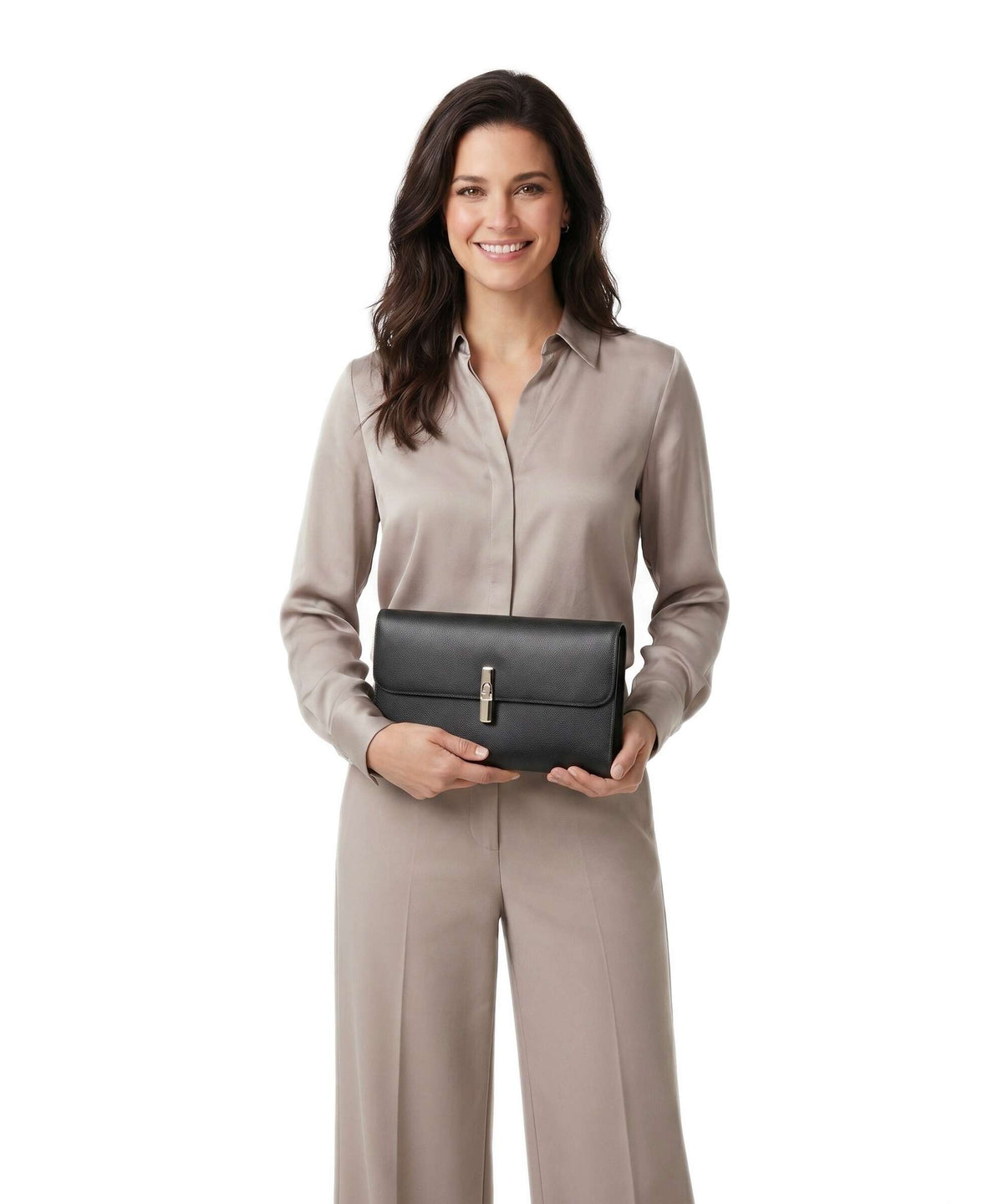 Furla Iride Clutch bag nero