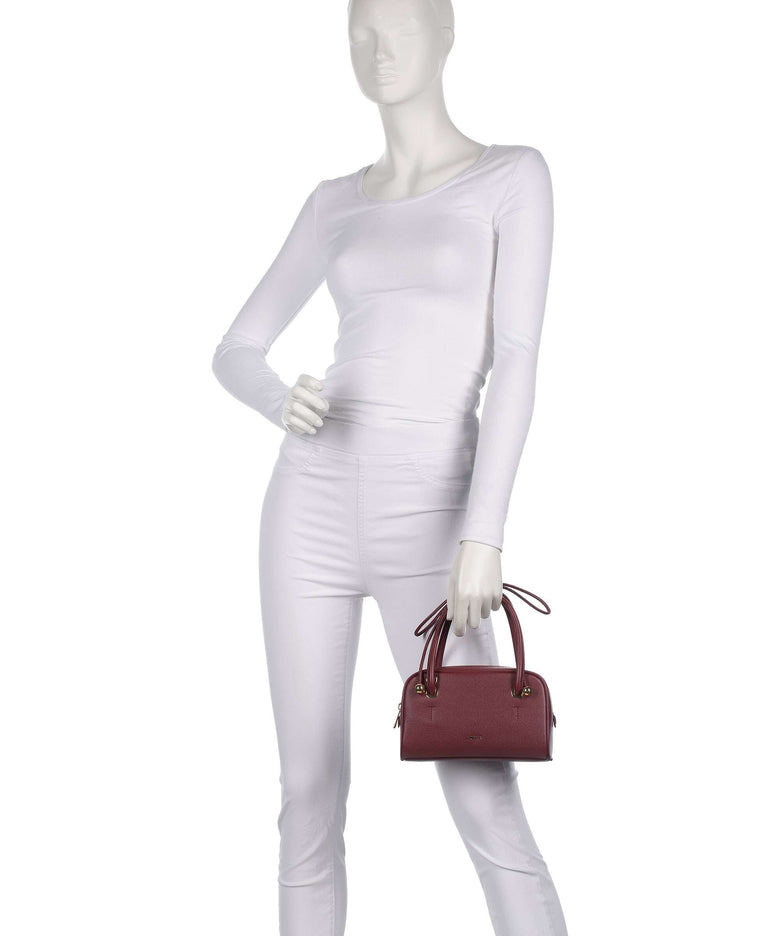 Furla Poppy Mini Handbag red apple