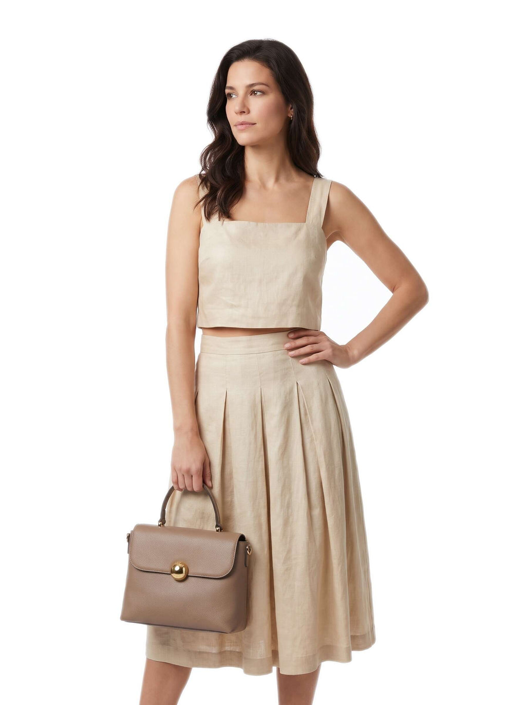 Furla Moonlight S Handbag toffee