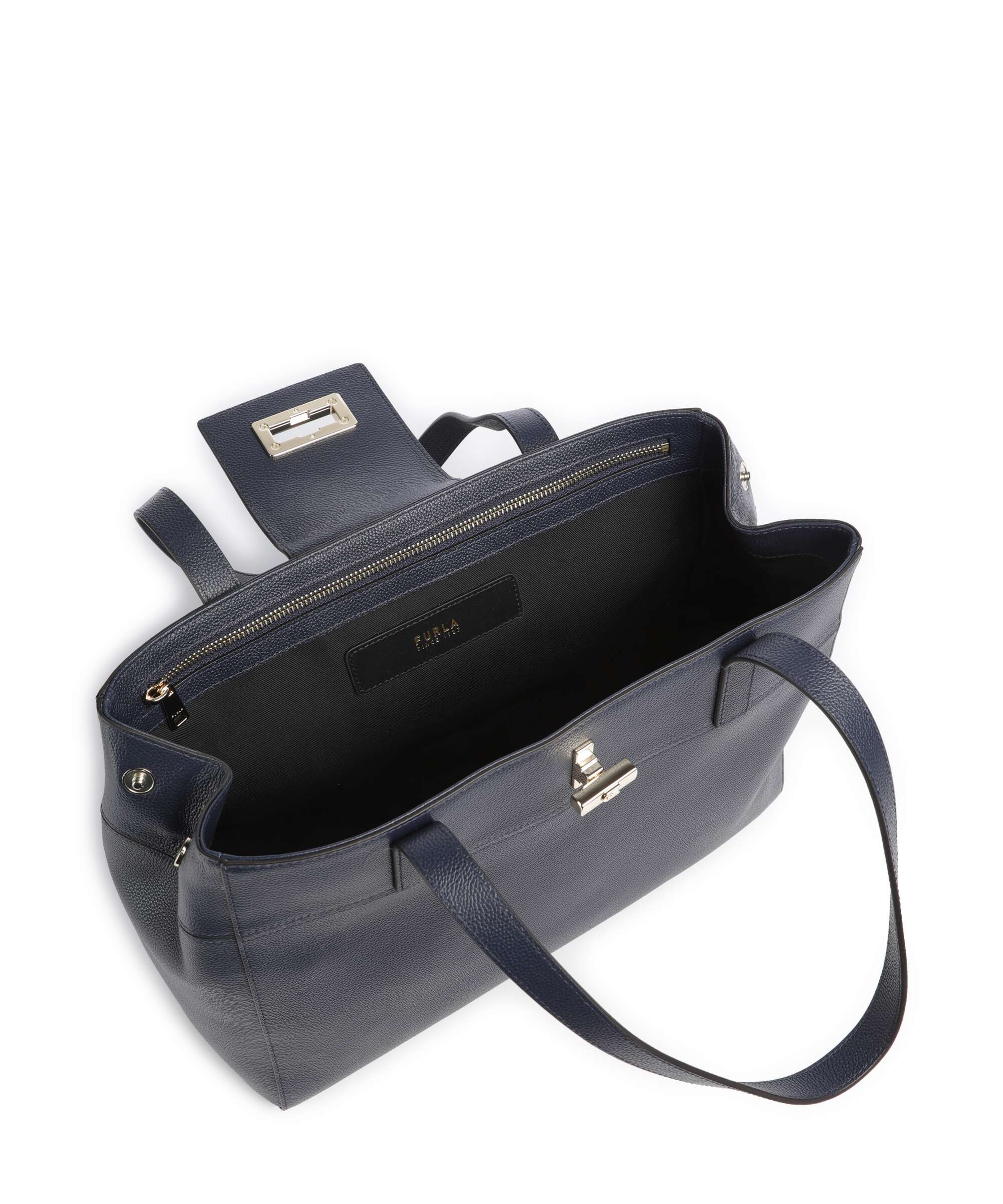 Furla Amelia L Tote bag ink blue