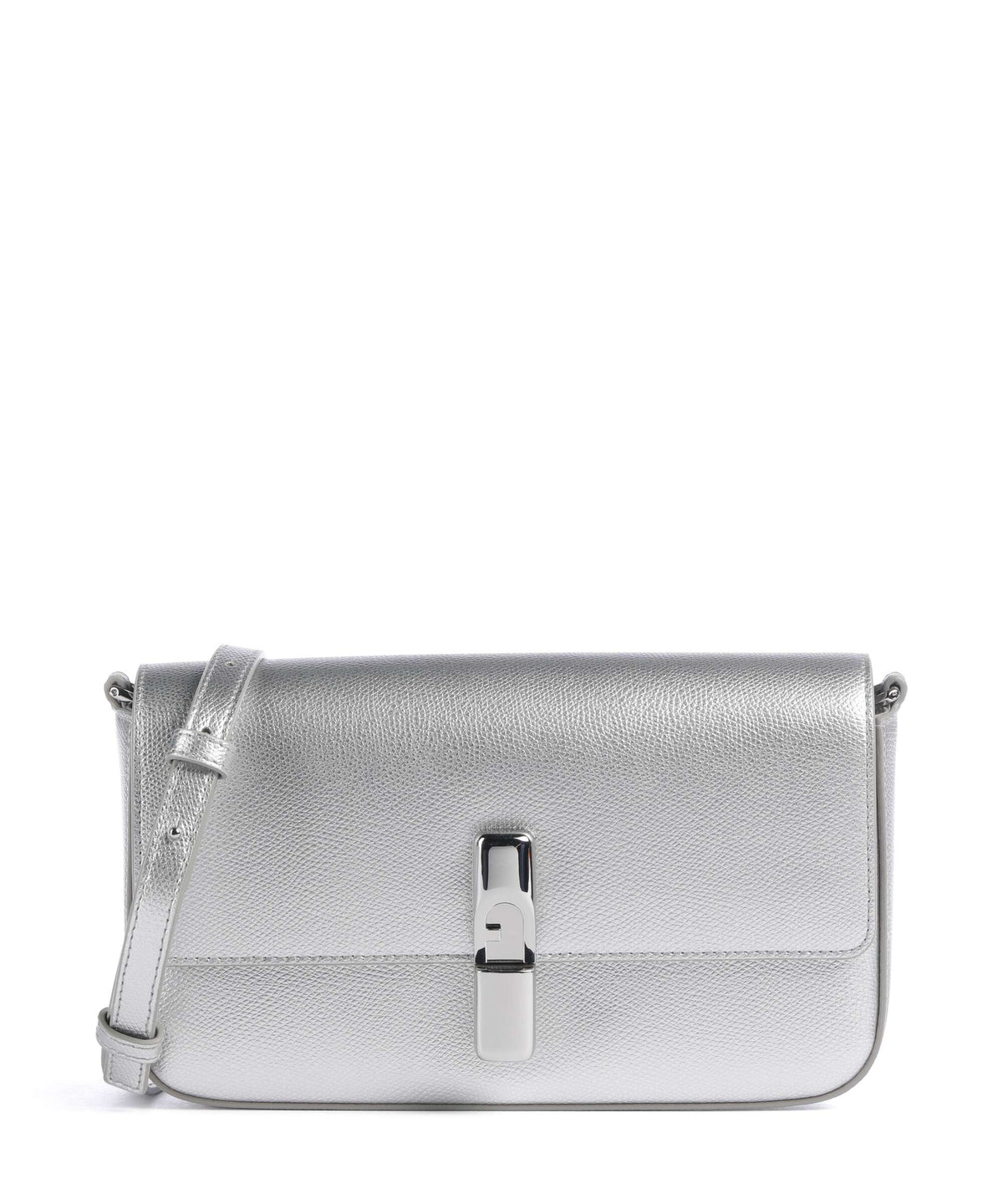 Furla Iride S Crossbody bag color silver