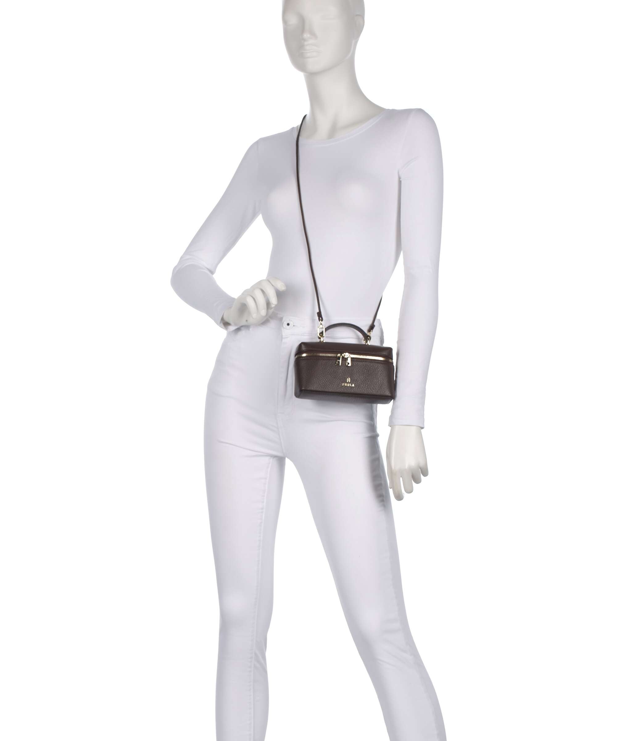 Furla Camelia Micro Crossbody bag cioccolato