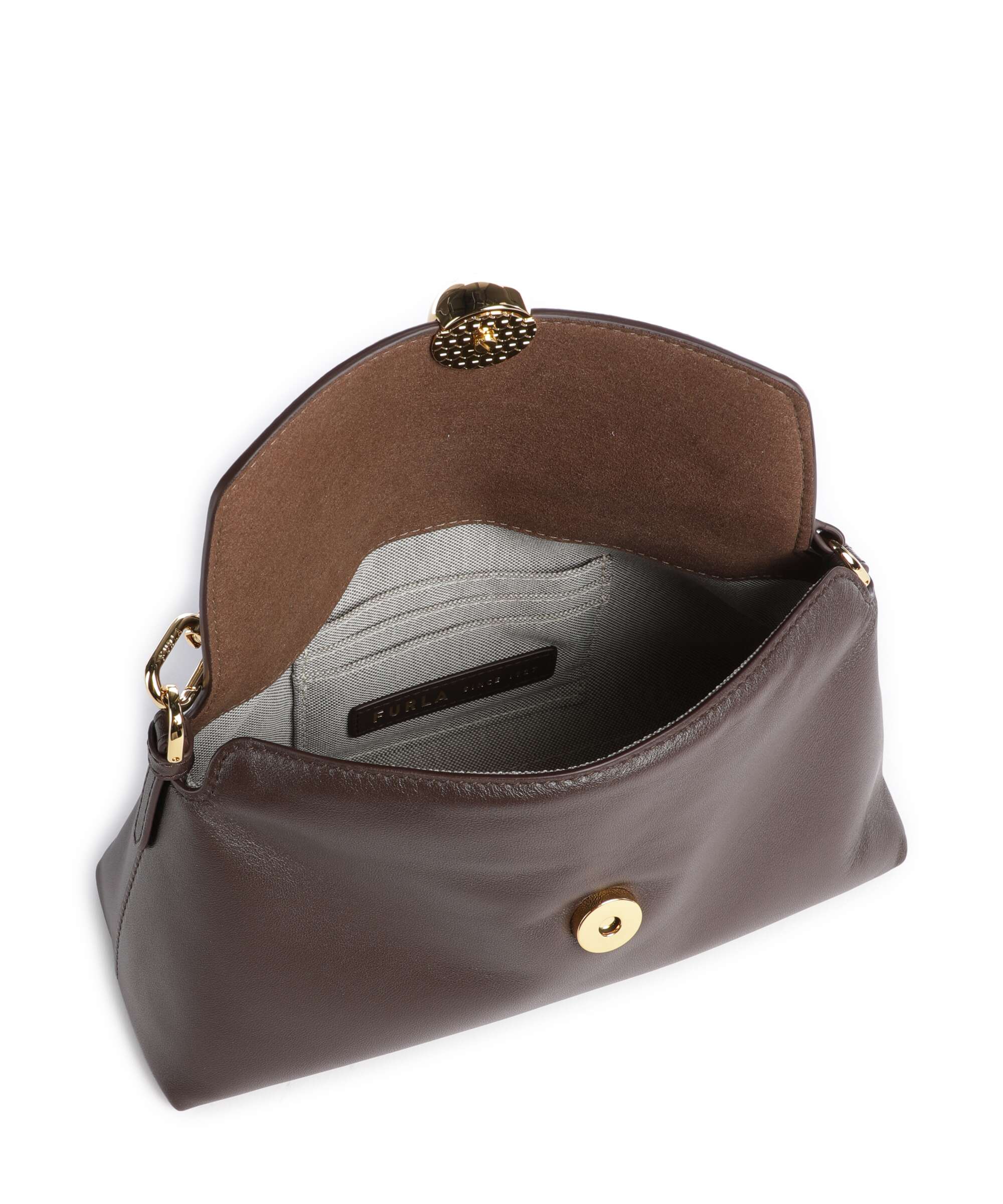 Furla Sfera Soft Mini Crossbody bag cioccolato