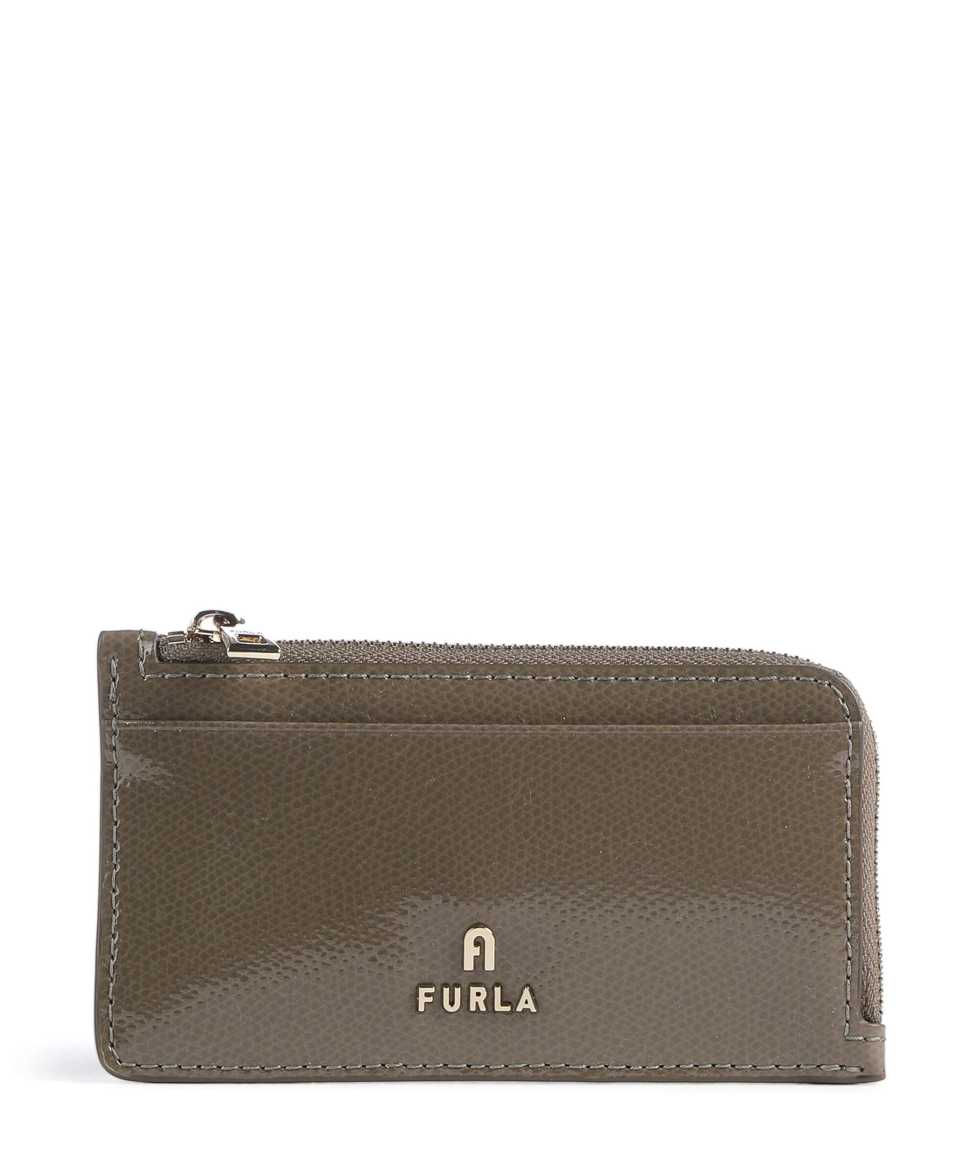 Furla Camelia M Credit card holder muddy gray