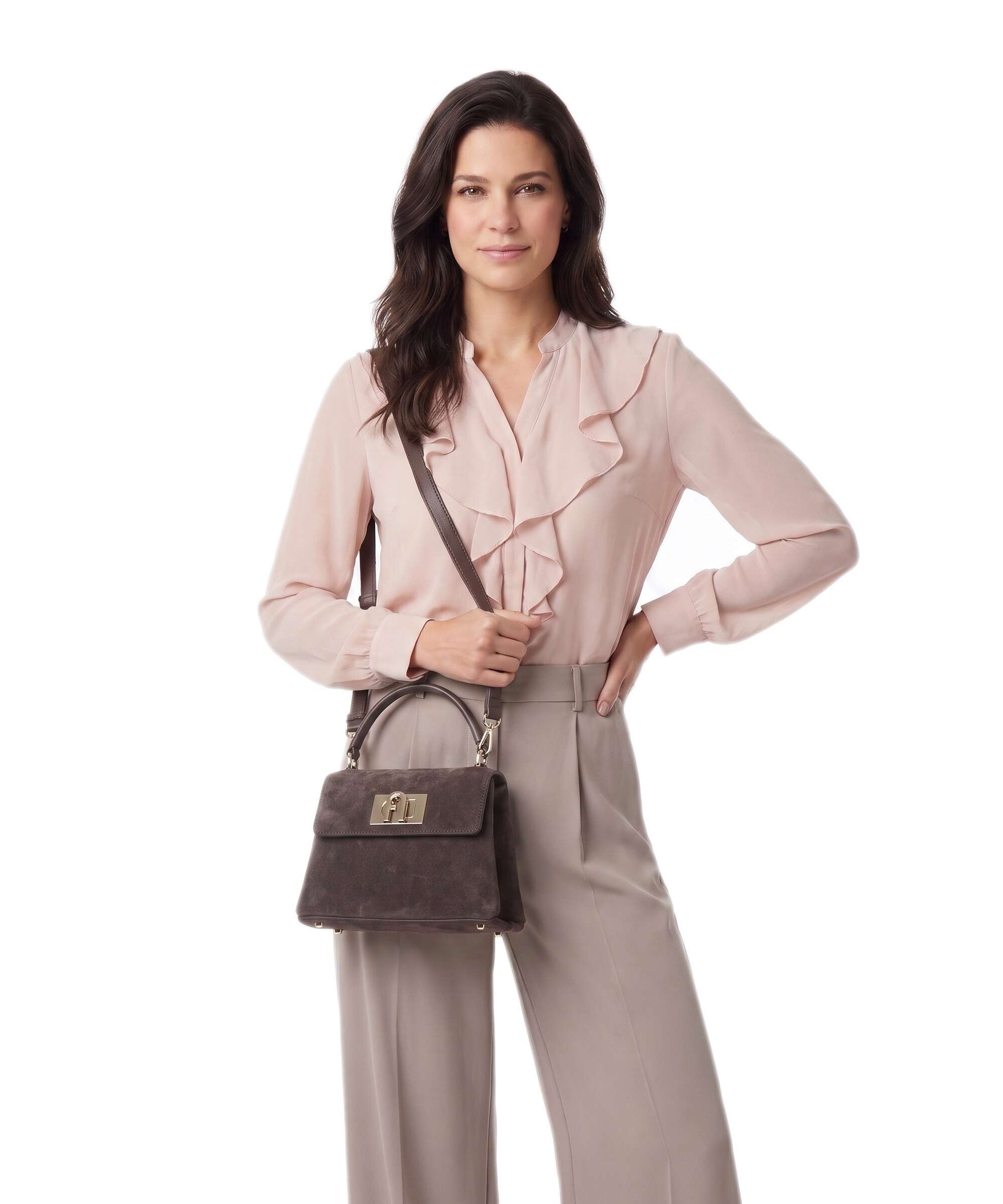 Furla 1927 Mini Crossbody bag toni espresso