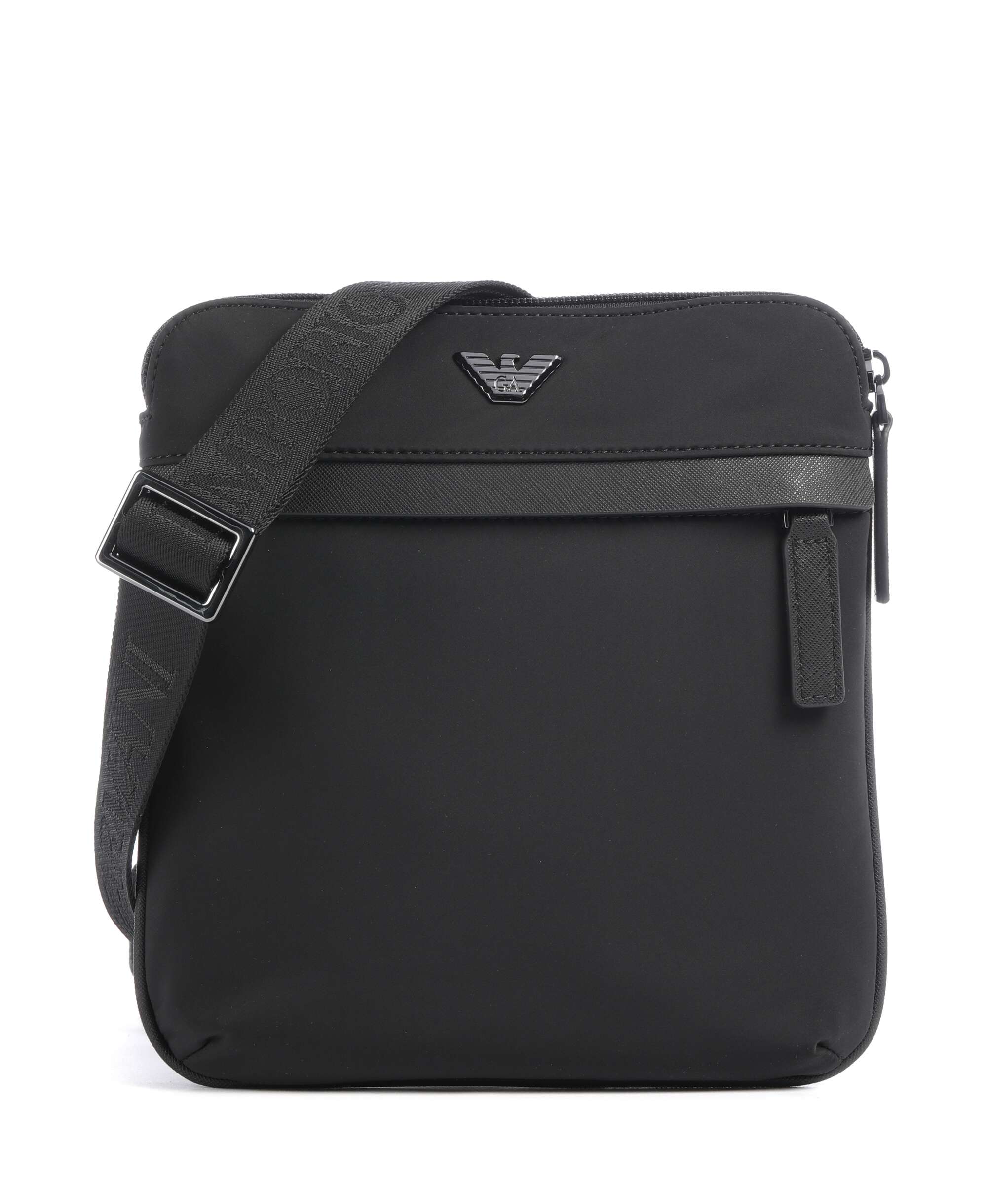 Emporio Armani Nylon Recycled Crossbody bag black beauty
