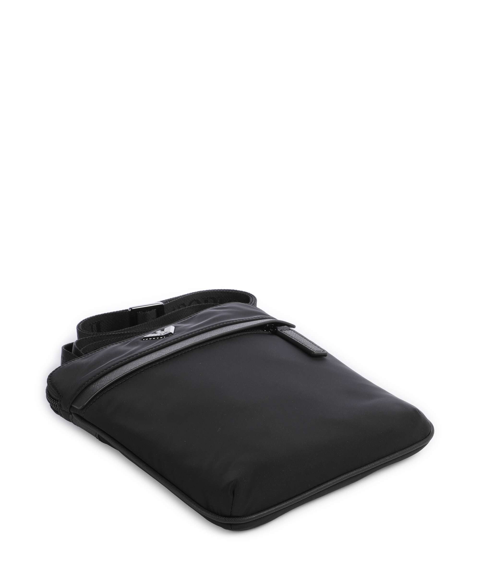 Emporio Armani Nylon Recycled Crossbody bag black beauty