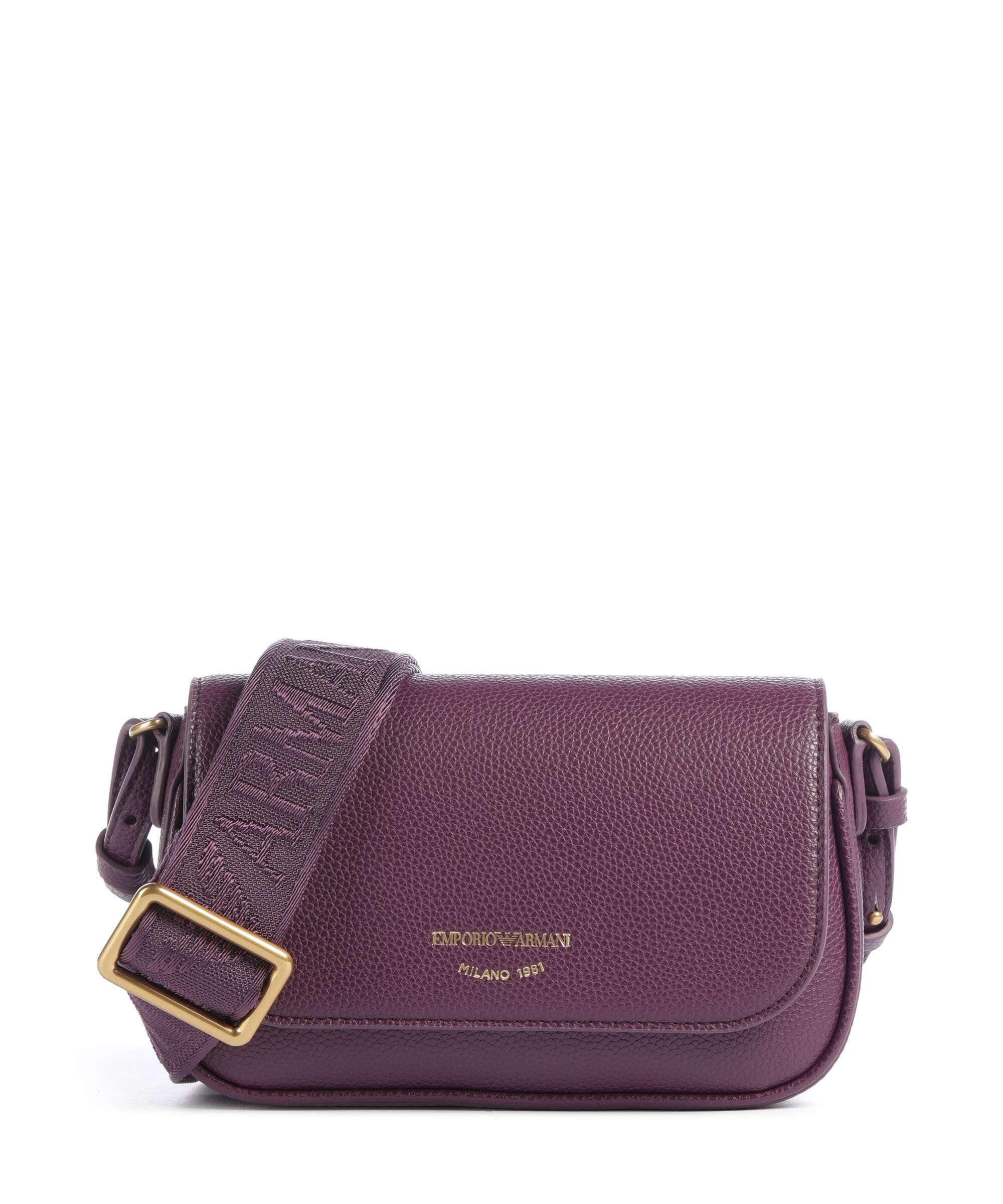 Emporio Armani Lilly Crossbody bag aubergine/foliage
