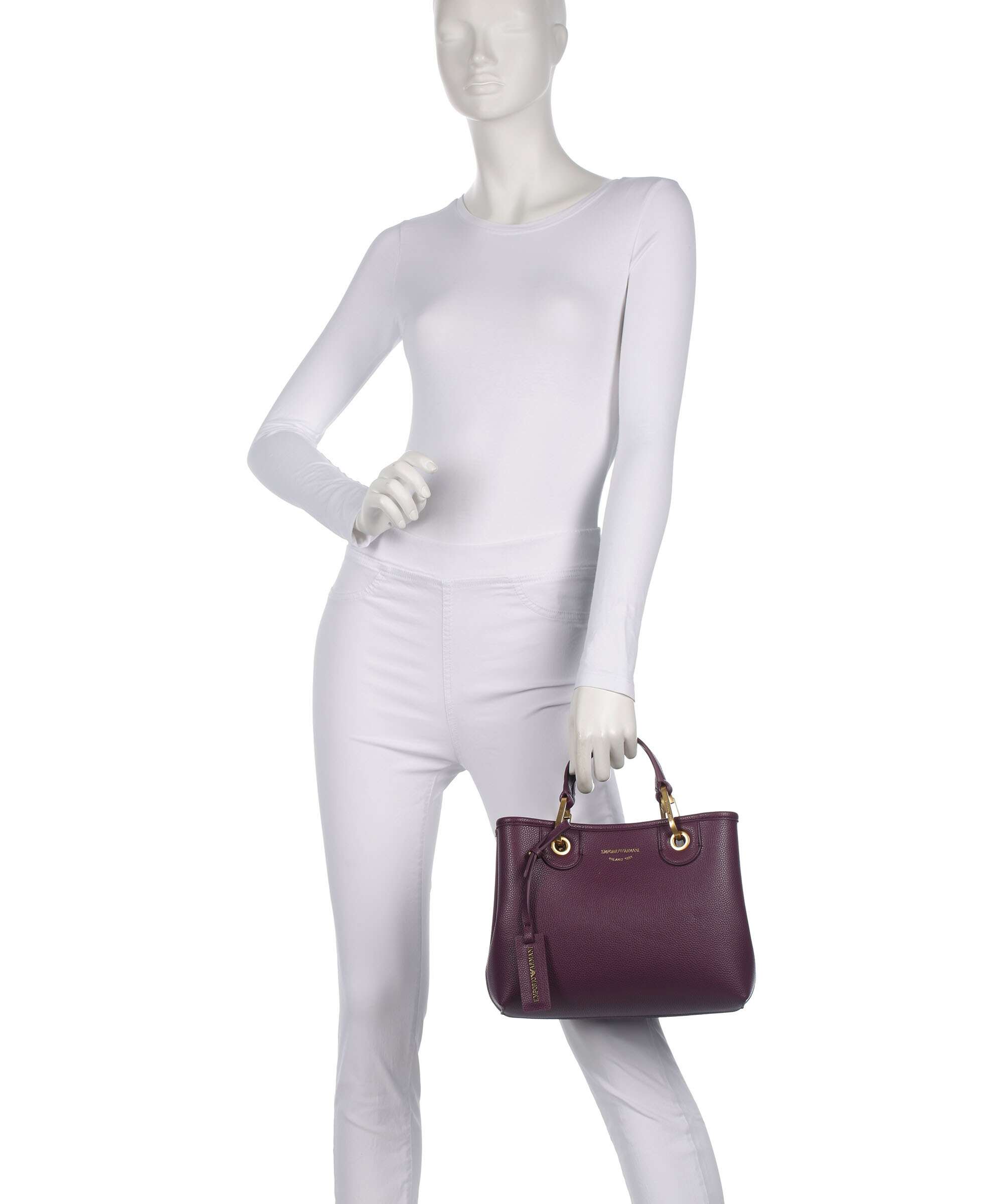 Emporio Armani My EA S Handbag aubergine/foliage