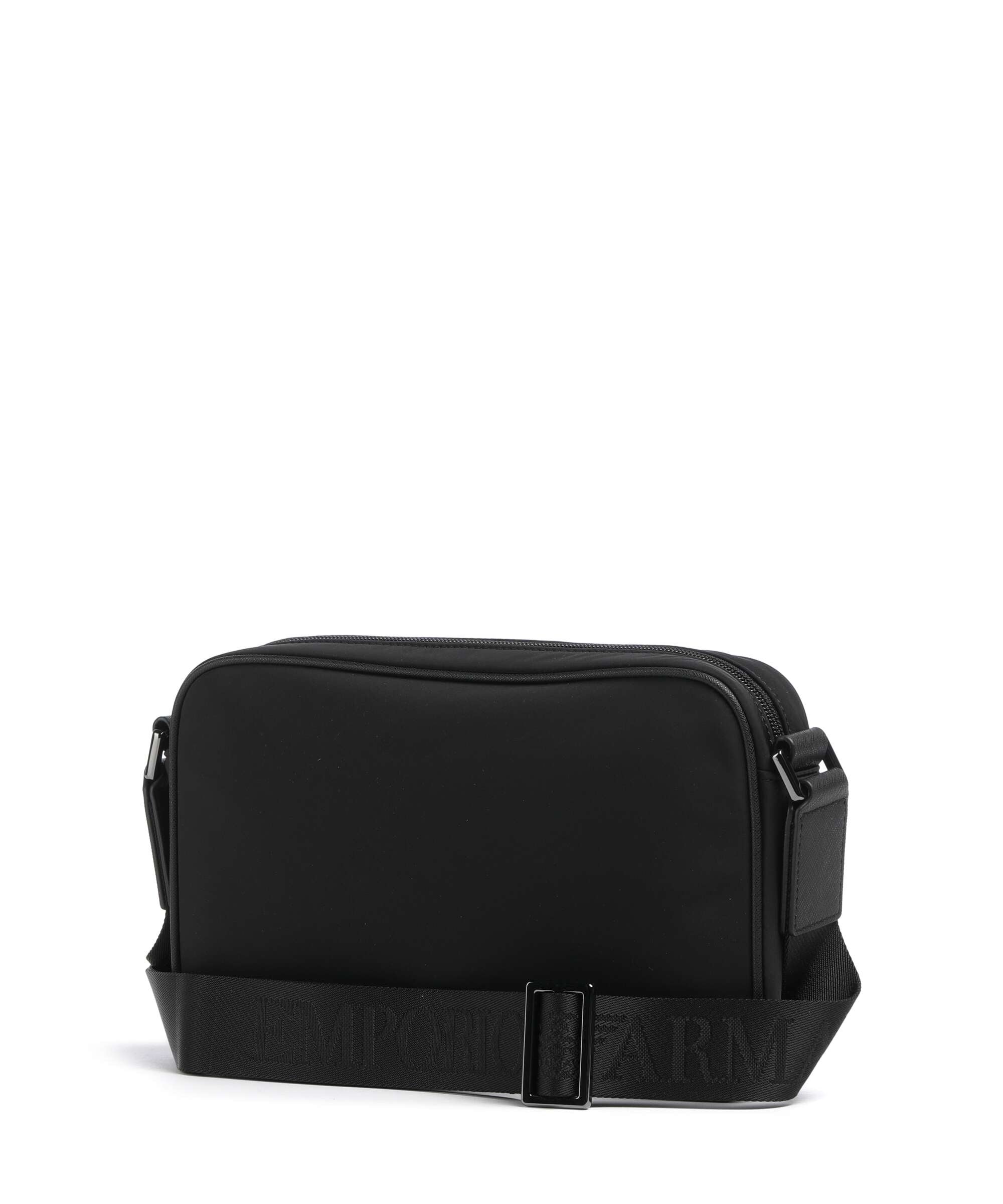 Emporio Armani Nylon Recycled Crossbody bag black beauty