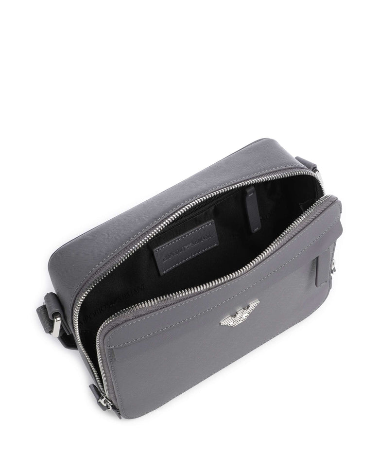 Emporio Armani Business Regenerated Crossbody bag grey