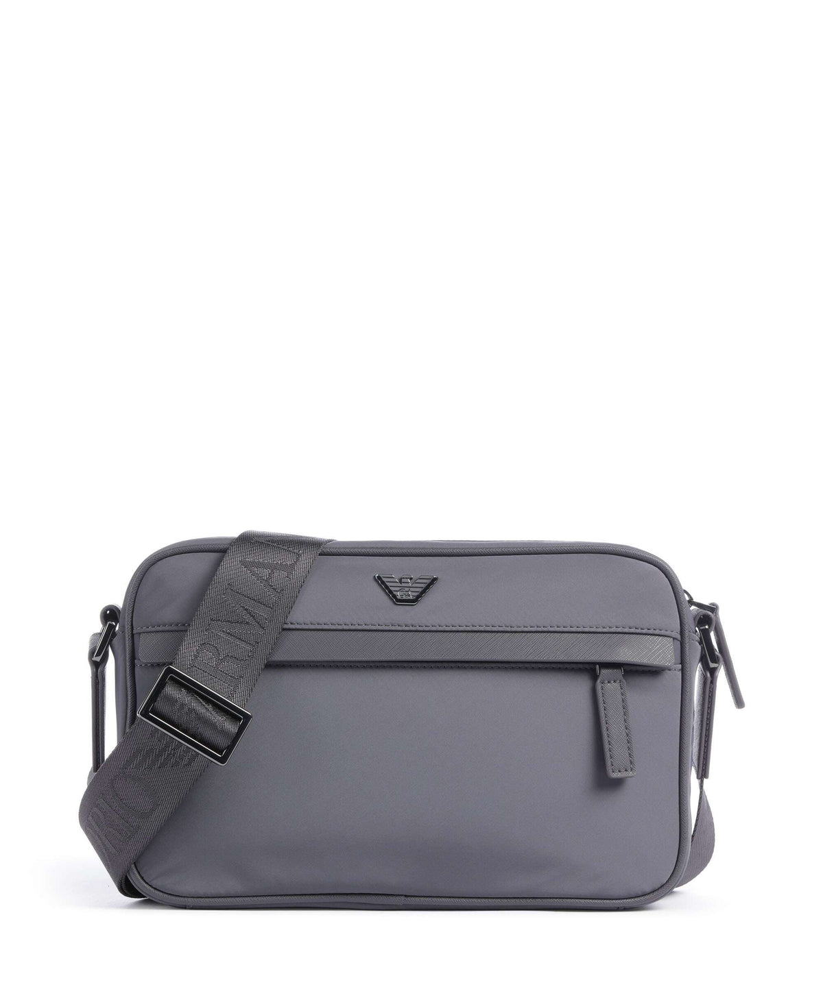 Emporio Armani Nylon Recycled Crossbody bag grey