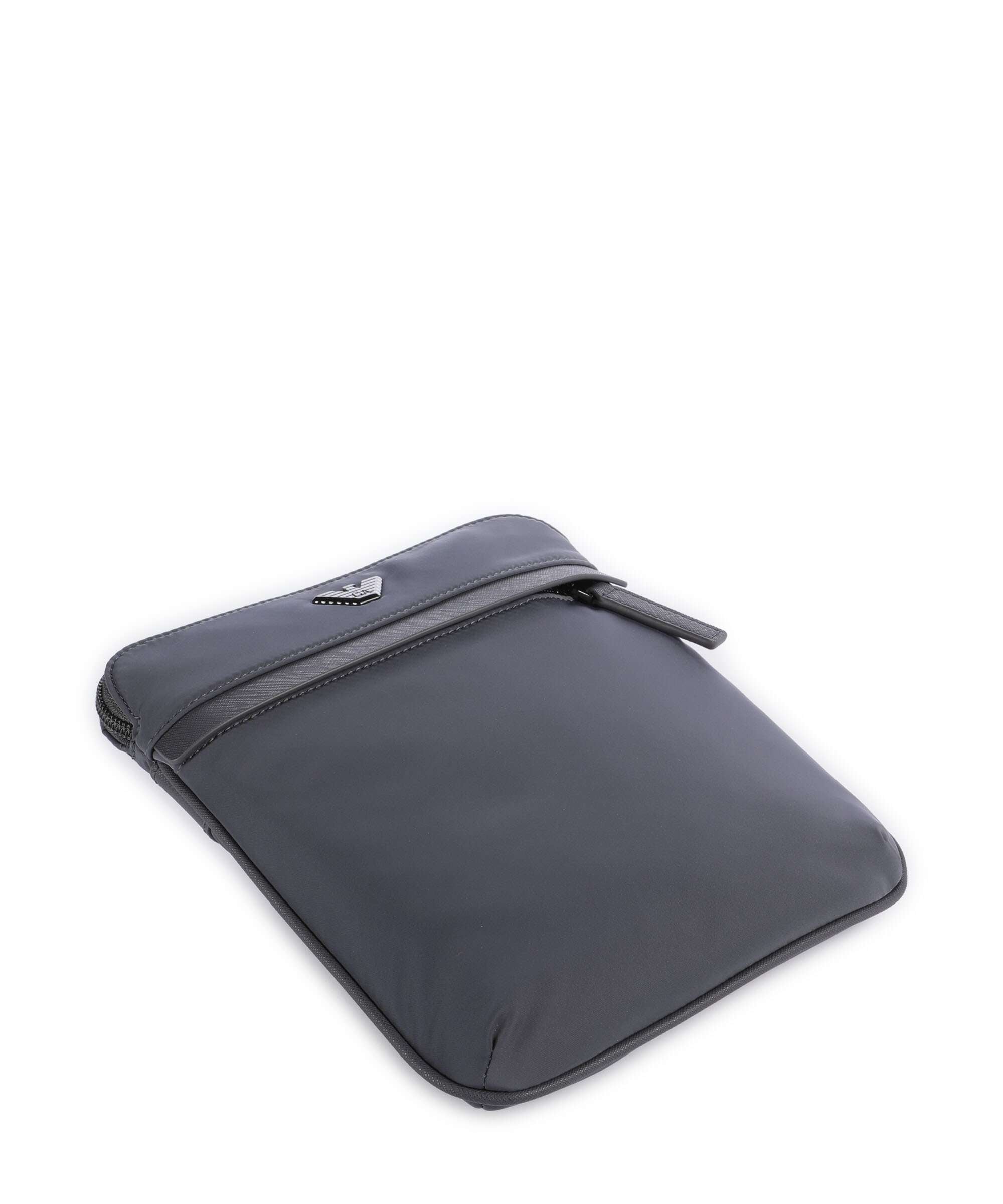 Emporio Armani Nylon Recycled Crossbody bag blackened pearl