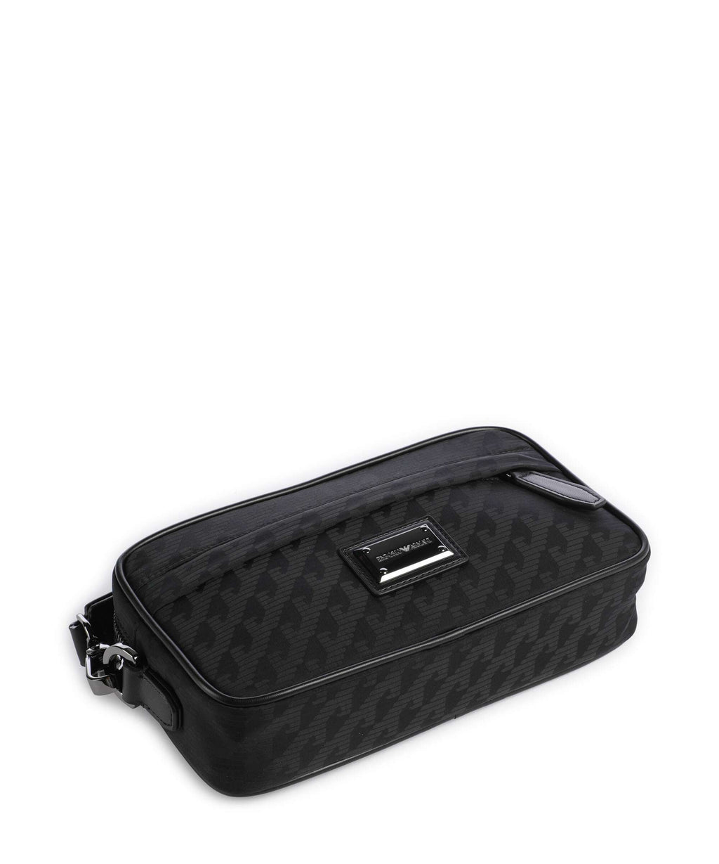 Emporio Armani Eagle All Over Toiletry bag black beauty