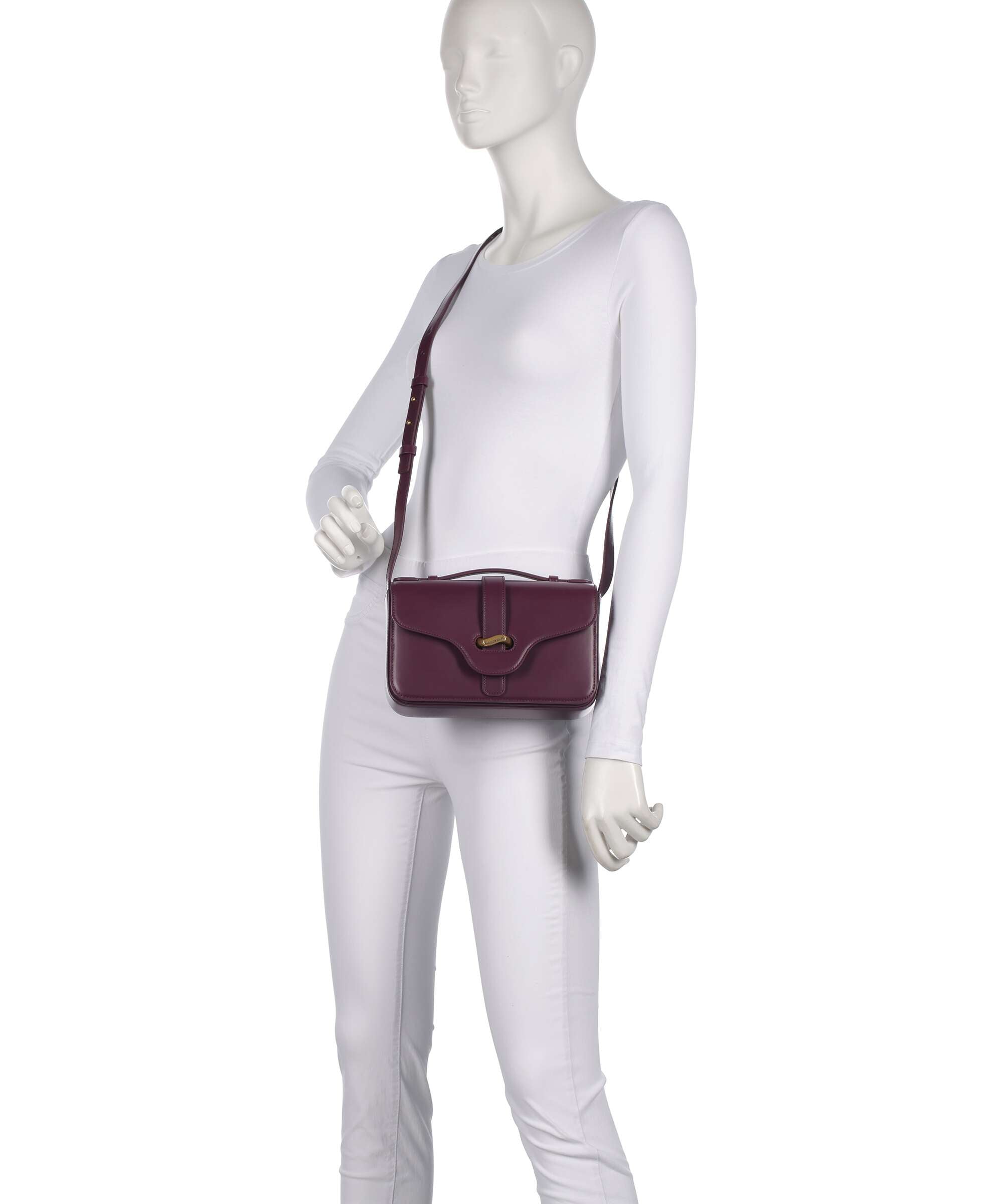 Emporio Armani Costanza Crossbody bag aubergine