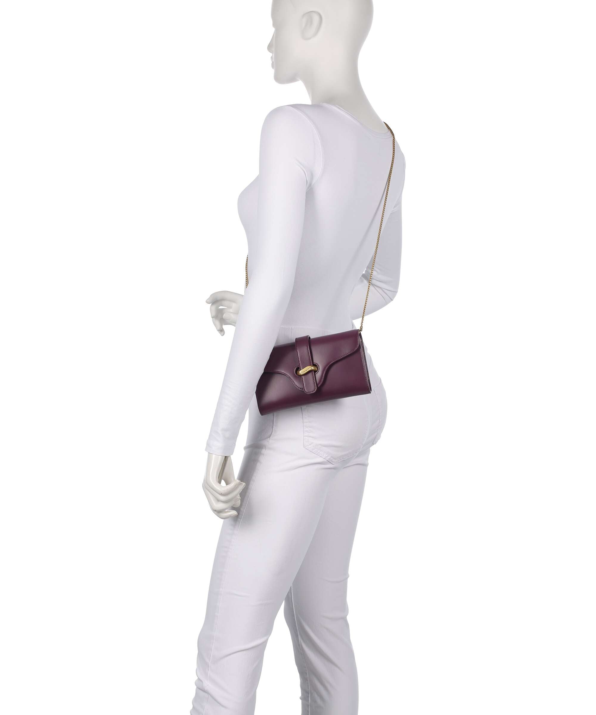 Emporio Armani Costanza Crossbody bag aubergine