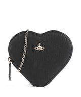 Vivienne Westwood Heart Saffiano Biogreen Umhängetasche black