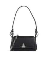 Vivienne Westwood Hazel Re-Vegan Grain Small Schultertasche black