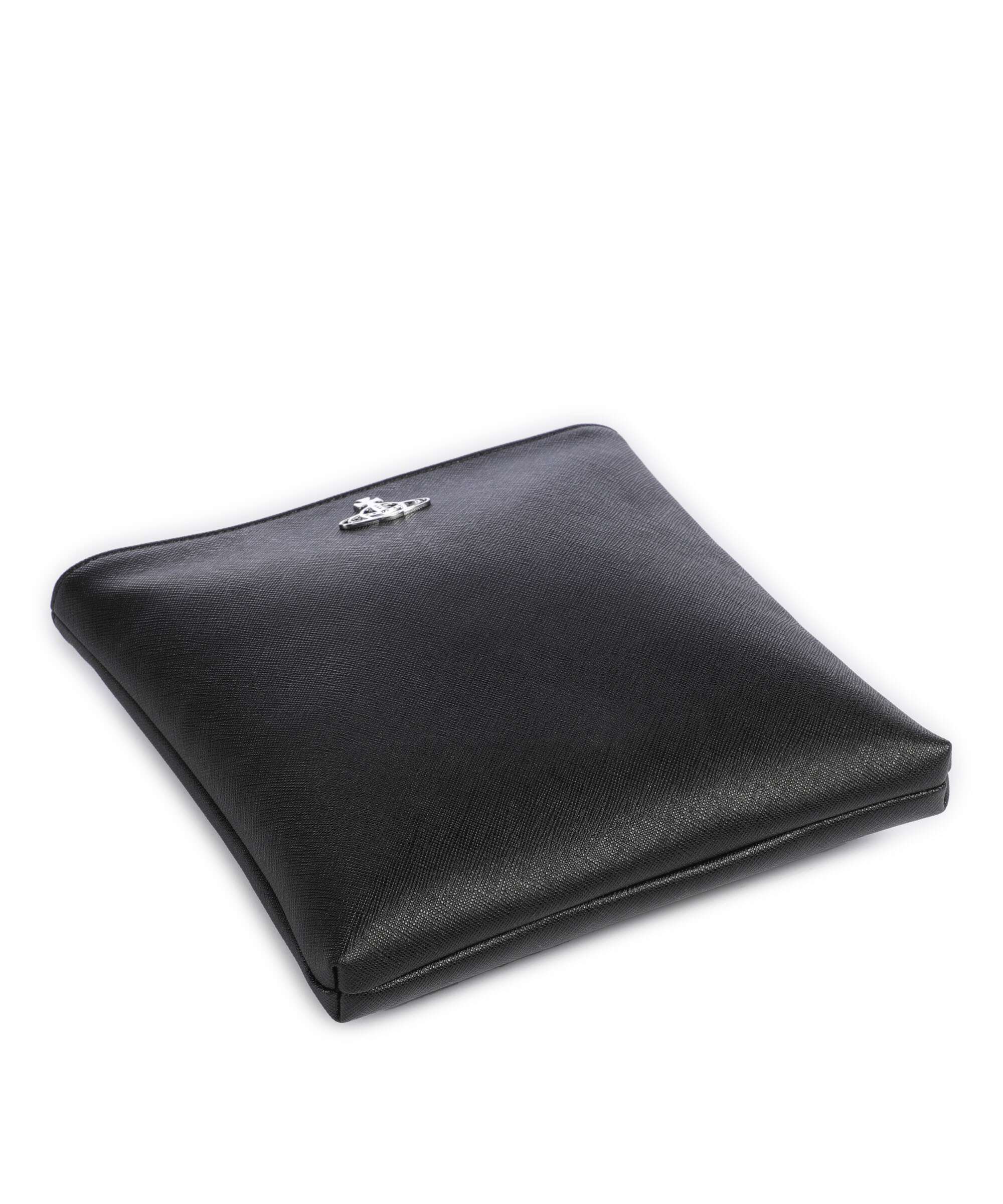 Vivienne Westwood Squire Square Saffiano Crossbody bag black