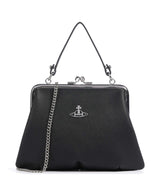 Vivienne Westwood Granny Frame Saffiano Sac bandoulière black