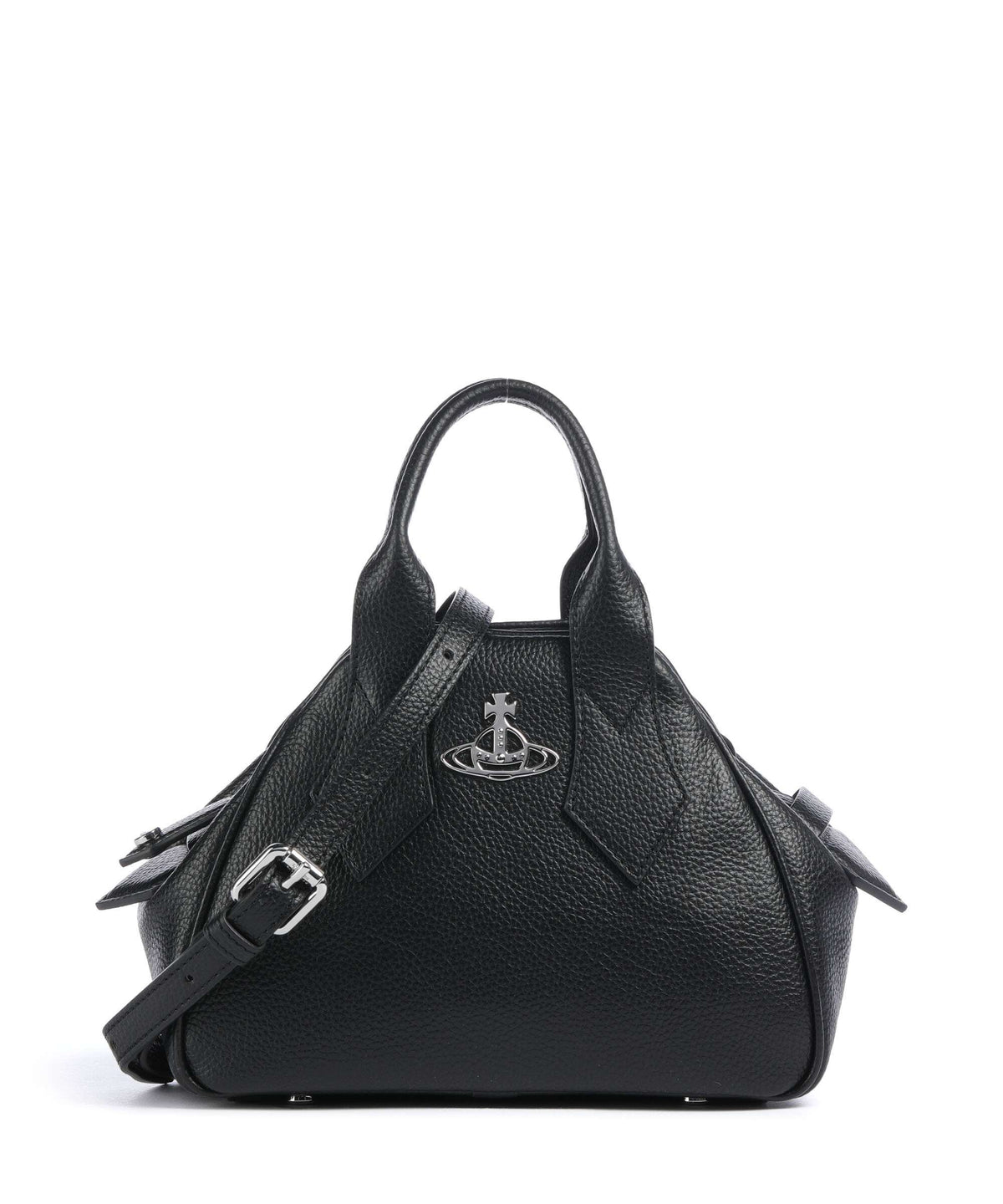 Vivienne Westwood Yasmine Grain Small Handbag black
