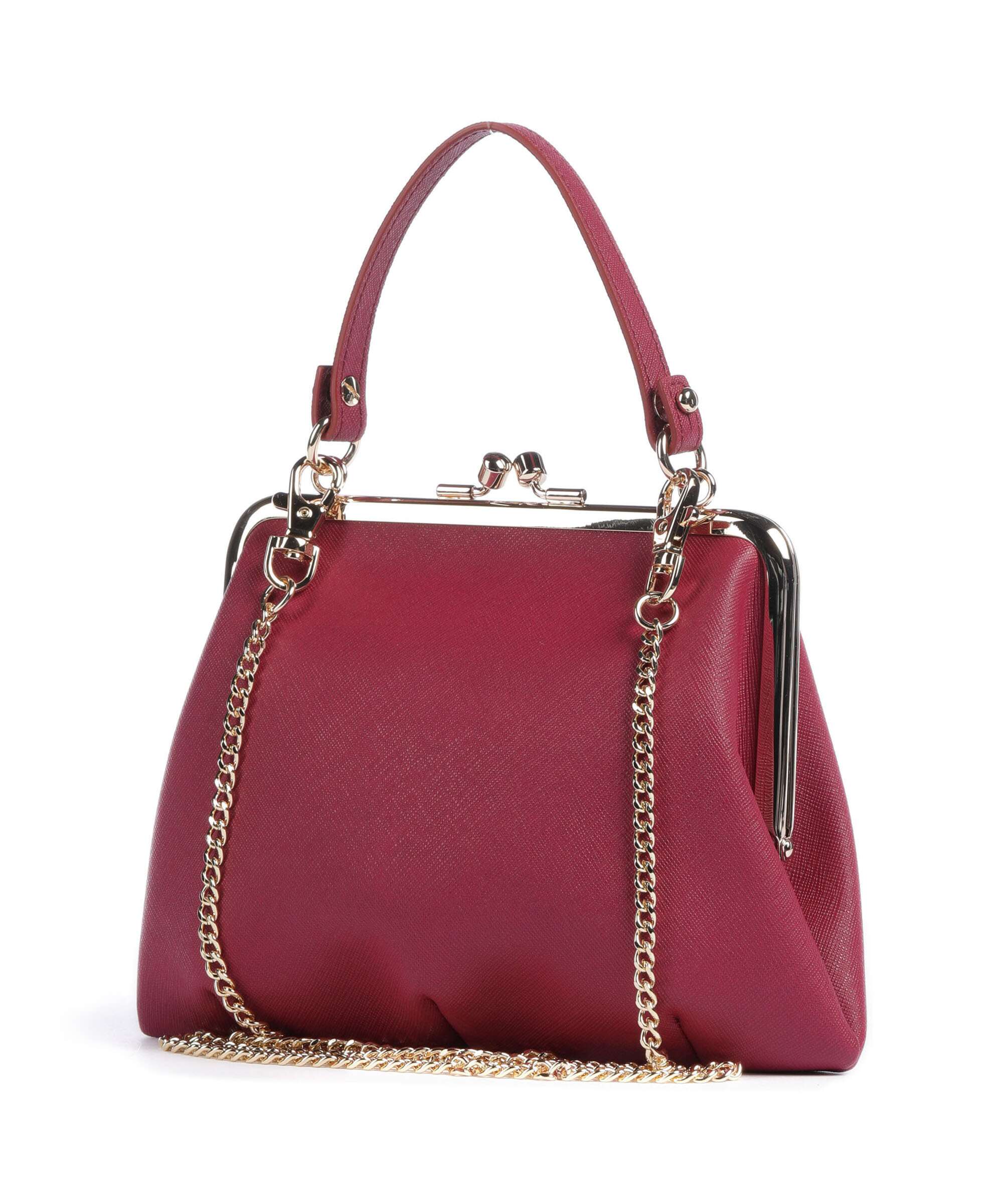 Vivienne Westwood Granny Frame Saffiano Crossbody bag red