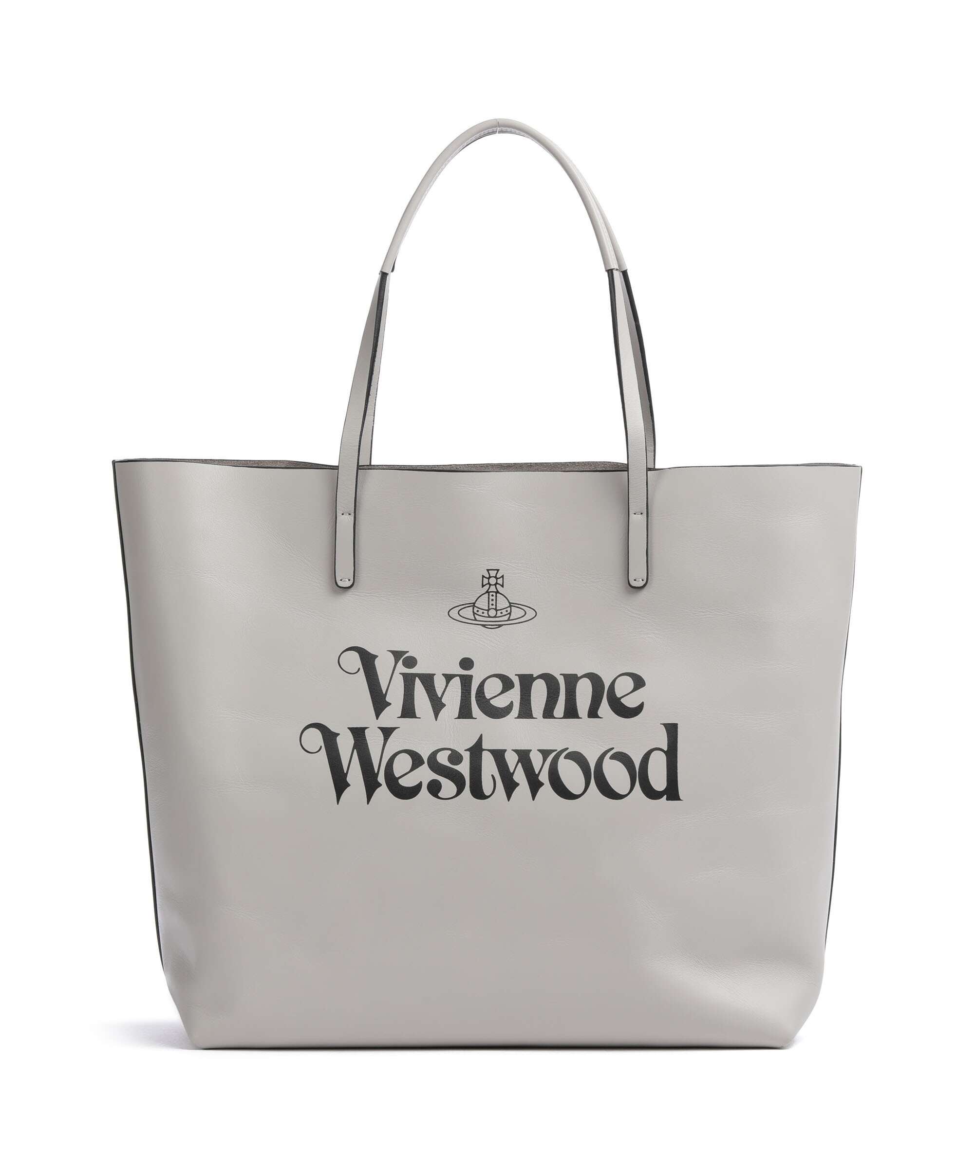 Vivienne Westwood Studio Print Tote bag grey/black